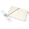 Скетчбук MOLESKINE Art Sketchbook A4, нелинованный, синий сапфир ARTBF832B20