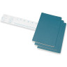 Блокнот MOLESKINE Cahier Journal Large, линейка, голубой CH016B44