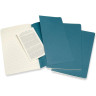 Блокнот MOLESKINE Cahier Journal Large, линейка, голубой CH016B44