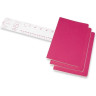 Блокнот MOLESKINE Cahier Journal Pocket, в линейку, розовый неон CH011D17