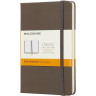 Блокнот MOLESKINE Classic Large, в линейку, коричневый QP060P14