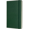 Блокнот MOLESKINE CLASSIC Large, нелинованный, зелёный QP062K15