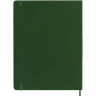 Блокнот MOLESKINE Classic Soft XLarge, нелинованный, зелёный QP623K15