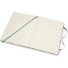Блокнот MOLESKINE Classic XLarge, клетка, зелёный QP091K15