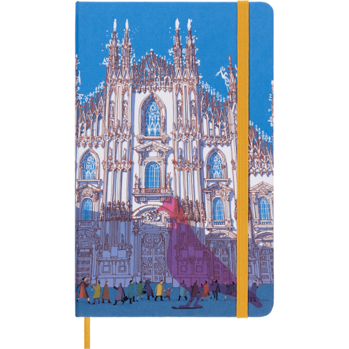 Блокнот MOLESKINE LIMITED EDITION I AM MILAN LEQP060IAMI линейка белый
