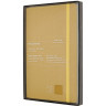 Блокнот MOLESKINE LIMITED EDITION LEATHER LARGE, линейка, желтый LCLH31SM17BOX