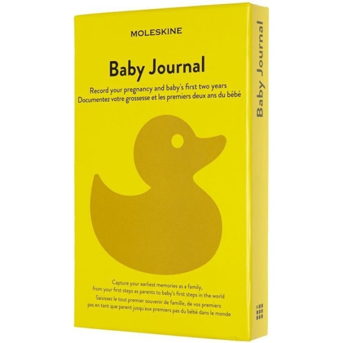 Дневник MOLESKINE Passion Baby Large — линейка, жёлтый PASBABY