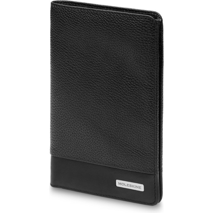 Кошелек для паспорта MOLESKINE Classic Match, кожа, черный ET94CMWPABK