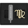 Шильд-символ MOLESKINE PINVIRGOGOLD дева