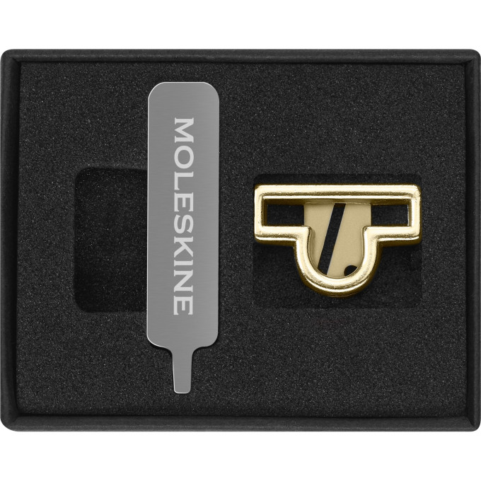 Шильд-символ MOLESKINE PINLIBRAGOLD весы