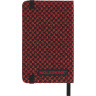 Блокнот MOLESKINE LIMITED EDITION PRESCIOUS & ETHICAL SHINE XS 65х105 мм 160 стр. нелинованный, твердая обложка, бордовый металлик LEHSHINEMP012MRED