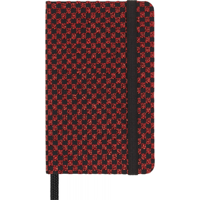 Блокнот MOLESKINE LIMITED EDITION PRESCIOUS & ETHICAL SHINE XS 65х105 мм 160 стр. нелинованный, твердая обложка, бордовый металлик LEHSHINEMP012MRED