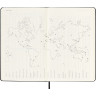 Еженедельник MOLESKINE Classic Weekly Vertical Large, чёрный DHB12WV3